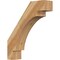 Ekena Millwork 6"W x 24"D x 28"H Merced Rough Sawn Knee Brace, Western Red Cedar BRC06X24X28MRC00RWR - alternate 1